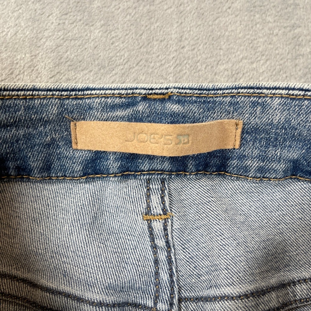 Joes Jeans Size 27 Hi Rise Honey Curvy Bootcut Medium Wash Raw Hem Denim View 5